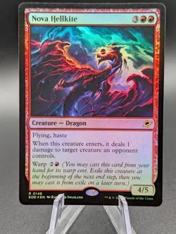 MTG: Nova Hellkite | Foil | Edge of Eternities | Pack Fresh NM | - Image 1