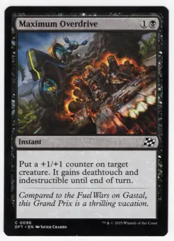 MTG Aetherdrift C Maximum Overdrive #0096 - Image 1