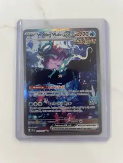 Pokemon TCG Walking Wake EX SIR 205/162 Scarlet & Violet Temporal Forces - Image 1