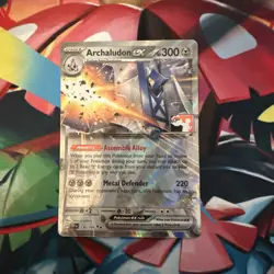 Pokemon TCG Archaludon ex Prize Pack 130/191 Holo Play! Stamp - Image 1