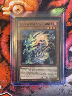Yu-Gi-Oh Tenpai Dragon Paidra LEDE-EN016 Super Rare 1st Edition - Image 3