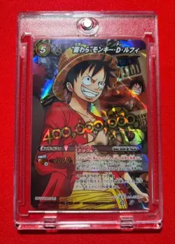 PREORDER NM Monkey D. Luffy OP 50 Miracle Battle Carddass Promo One Piece Bandai - Image 1