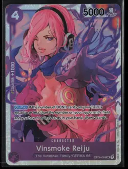 Vinsmoke Reiju (069) OP06-069 One Piece Wings of the Captain Super Rare NM - Image 1