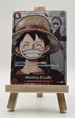 One Piece TCG - Promo - Monkey D Luffy P-001 25th Anniversary - English - Image 1