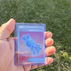 Pokemon TCG Rare Candy Trainer-Item Full Art Holo MEGA 175/185 Card - Image 1
