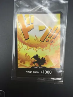 DON!! Card (Portgas.D.Ace) (Devil Fruits Collection Vol. 2) One Piece Promotion - Image 1