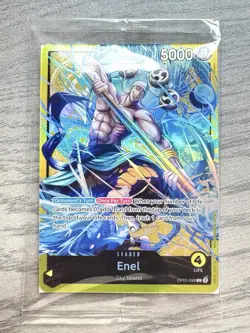 Enel OP05-098 Leader Promo Sound Loader Vol. 2 One Piece TCG Card English SEALED - Image 1
