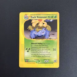 Dark Venusaur Winner STAMP #7 Best Of Game Pokemon Card - Near Mint - Image 1