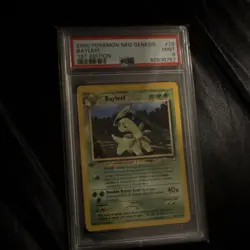 Pokemon Bayleef Neo Genesis 1st Edition PSA 9 2000 29/111 English Uncommon Card - Image 1