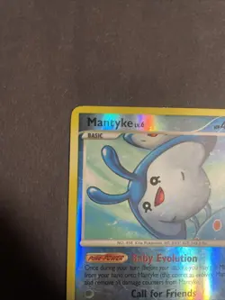 Mantyke 55/130 Reverse Holo Diamond & Pearl Pokemon Card - Image 2