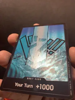 DON!! Card (Enel Lightning) - OP15 One Piece Adventure on Kami’s Island FOIL - Image 3