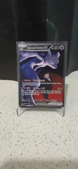 Team Rocket's Mewtwo ex 281/217 SIR Ascended Heroes Pokemon Card NM-MINT - Image 1
