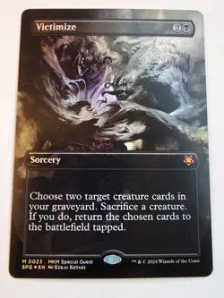 Victimize (Borderless) Special Guests Foil - Image 1