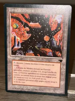 MTG 4x French Mishra's Factory Fall Antiquities FBB NM Beautiful Playset - Image 2