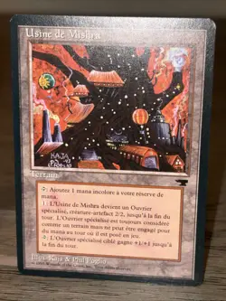 MTG 4x French Mishra's Factory Fall Antiquities FBB NM Beautiful Playset - Image 3