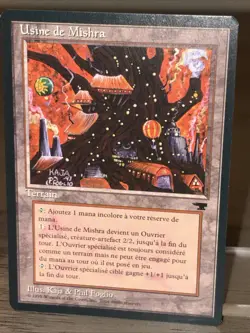 MTG 4x French Mishra's Factory Fall Antiquities FBB NM Beautiful Playset - Image 4