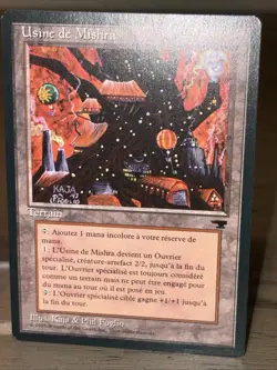 MTG 4x French Mishra's Factory Fall Antiquities FBB NM Beautiful Playset - Image 5
