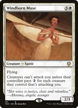 Windborn Muse - NM - MTG Commander: Crimson Vow - Magic the Gathering - Image 1