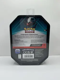 Pokemon TCG: Darkrai Triple Whammy Collectors Tin (3 Packs) - FACTORY SEALED - Image 2