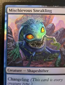 Mischievous Sneakling 0235 Foil Common Lorwyn Eclipsed Magic: The Gathering - Image 2