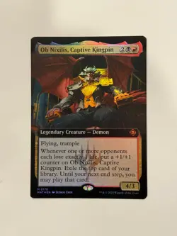 Ob Nixilis, Captive Kingpin MAT 176 Foil - Image 1