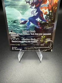 Hisuian Samurott V GG51/GG70 Crown Zenith Galarian Gallery Full Art Pokemon Holo - Image 2