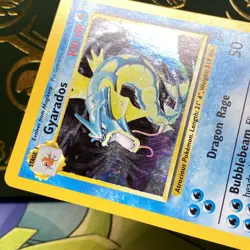 Gyarados 007/130 Base Set 2 Holo Pokemon TCG WOTC Vintage LP - Image 5