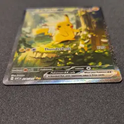 Pikachu ex 276/217 SIR Scarlet & Violet 151 Full Art Holo 200 HP English - Image 3