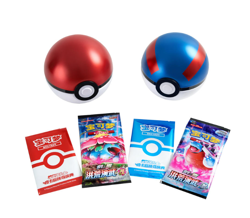 Pokemon TCG S-Chinese Pokemon Ball Gift Box Exclusive Pokeball Pikachu Legend - Image 4