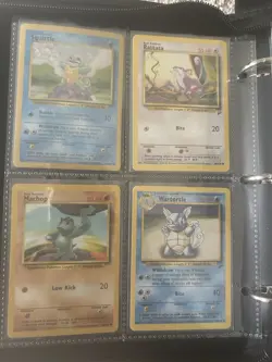 Pokemon TCG Vintage 64 Card Binder Lot - Image 2
