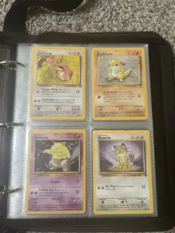 Pokemon TCG Vintage 64 Card Binder Lot - Image 3
