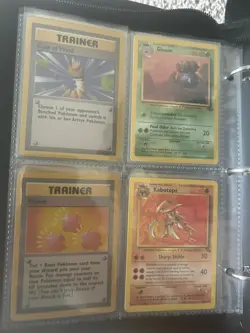 Pokemon TCG Vintage 64 Card Binder Lot - Image 4