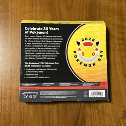 Pokemon TCG | Pokemon Day 2026 Collection | Pikachu Promo | 30th Anniversary 🎊 - Image 2