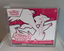 White Flare Pokemon Center ETB- Elite Trainer Box - New/Sealed + Acrylic Case - Image 1