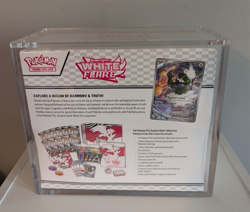 White Flare Pokemon Center ETB- Elite Trainer Box - New/Sealed + Acrylic Case - Image 2
