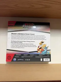 Pokemon TCG SV8.5 Prismatic Evolutions Poster Collection Box Factory Sealed - Image 2