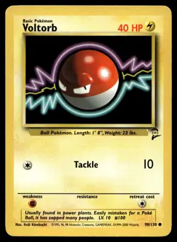 VOLTORB 98/130 COMMON BASE SET 2 POKEMON - Image 1