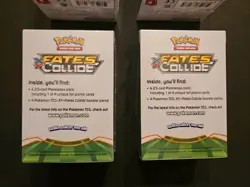 Four 2016 Pokemon XY Fates Collide Prerelease Kits Factory Sealed RARE 820650831775 - Image 5