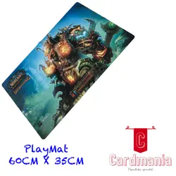 World of Warcraft TCG - Battleground Master 4 Playmat | New / 4 Bonus Cards - Image 1