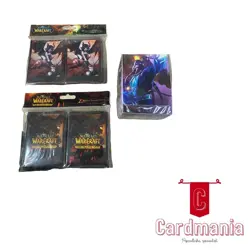 World of Warcraft Card Protector Set #New #Sealed - Image 1