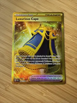 Pokemon Card Luxurious Cape 265/182 Hyper Rare Paradox Rift NM - Image 1