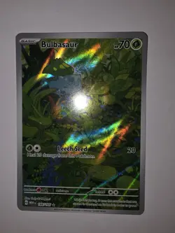 Pokemon TCG SVP Holo Basic Card Lot Bulbasaur 166/165, Snorlax 051 English - Image 1