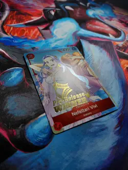 One Piece Nefeltari Vivi OP-03 Pre-Release Winner Promotional Card ST01-009 NM - Image 3
