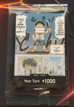 DON!! Card (Young Luffy) (Devil Fruits Collection Vol. 1) - Sealed - Image 1