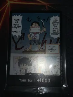 DON!! Card (Young Luffy) (Devil Fruits Collection Vol. 1) - Sealed - Image 3