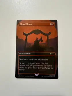 Blood Moon (Rainbow Foil) #2288 Secret Lair Drop SLD Enchantment MTG - Image 2