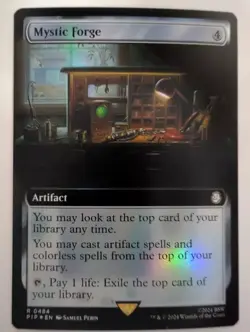 MTG - Mystic Forge - PIP - R - Ext Art - Foil R 0484 - Image 1