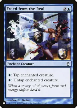 NM MTG FREED FROM THE REAL THE LIST REPRINTS MYSTERY BOOSTER 2 - Image 1