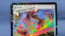 Deadpool Lightning Greaves Confetti Pool Party FOIL Secret Lair MTG 🔮 D - Image 2