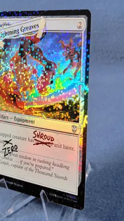 Deadpool Lightning Greaves Confetti Pool Party FOIL Secret Lair MTG 🔮 D - Image 4